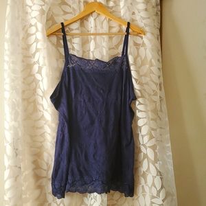Maurices Navy Camisole Plus Size 3